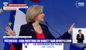 Valérie Pécresse: "Je veux réconcilier la France éternelle et la nouvelle France"
