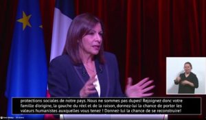 Anne Hidalgo: Jean-Luc Mélenchon est "un candidat qui refuse d'aider les Ukrainiens"