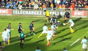 TOP 14 - Essai de Janse VAN RENSBURG 2 (MHR) - USA Perpignan - Montpellier Hérault Rugby - Saison 2021/2022