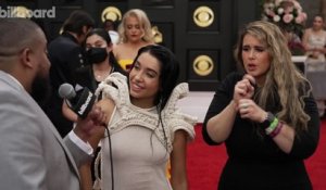 Maria Becerra Talks Performing With J Balvin, Working With Camila Cabello & More | 2022 GRAMMYs
