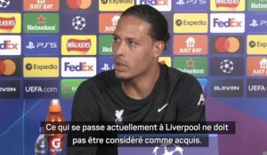 Quarts - Van Dijk : "Rendre cette saison inoubliable"