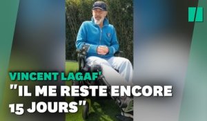 Vincent Lagaf' en fauteuil roulant pour encore 15 jours après un accident de moto