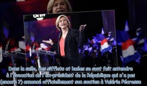 Nicolas Sarkozy hué au meeting de Valérie Pécresse - la menace discrète de Carla Bruni à la candidat