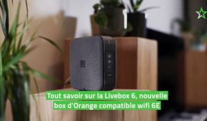 Tout savoir sur la Livebox 6, nouvelle box d'Orange compatible wifi 6E
