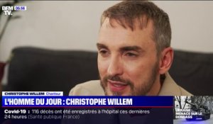 Le chanteur Christophe Willem revient avec "PS : Je t'aime", un titre écrit par Slimane