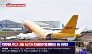 Au Costa Rica, un avion DHL se brise en deux à l'atterrissage