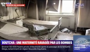 Guerre en Ukraine: une maternité dévastée par les bombes dans la province de Boutcha