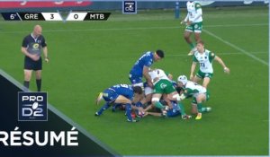 PRO D2 - Résumé FC Grenoble Rugby-US Montauban: 22-21 - J26 - Saison 2021/2022