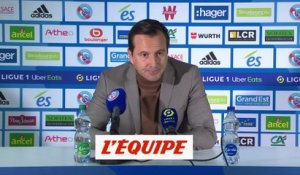 Stéphan : «On a dominé Lyon» - Foot - L1 - Strasbourg