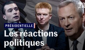 Présidentielle : les réactions politiques au lendemain du scrutin