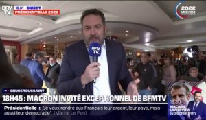 Emmanuel Macron sera l'invité de Bruce Toussaint en direct de Carvin, dans le Pas-de-Calais