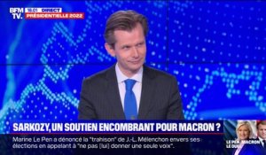 Guillaume Larrivé (LR): "C'est bien qu'avec force, avec clarté, Nicolas Sarkozy dise qu'il votera pour Emmanuel Macron"