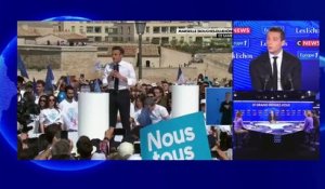 Le Président du Rassemblement National affirme ce matin sur Europe 1 : "Emmanuel Macron est un candidat autoritaire, extrémiste, qui a fait beaucoup de mal à notre pays"