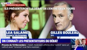 Présidentielle: Léa Salamé et Gilles Bouleau présenteront le débat de l'entre-deux tours