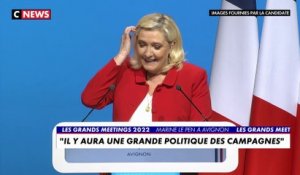 Marine Le Pen : «La perspective d’une victoire de l’opposition semble faire perdre le sang-froid d’Emmanuel Macron»