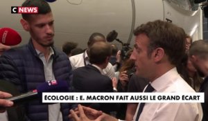 Ecologie : Emmanuel Macron fait aussi le grand écart