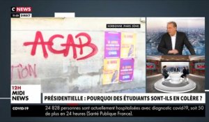 Accrochage ce matin sur CNews entre Jean-Marc Morandini et Louis Boyard, qui soutient les étudiants grévistes de La Sorbonne: "C'est ridicule de vouloir donner des leçons à tout le monde" - VIDEO