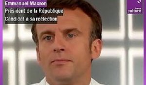 Emmanuel Macron sur les aides à la culture et aux artistes