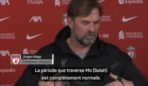 Liverpool - Klopp pas inquiet par la disette de Salah