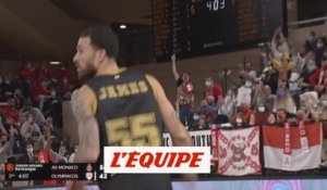 Mike James, le trois points en catch & shoot - Basket - Monaco - Décryptage