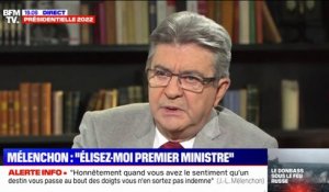 Jean-Luc Mélenchon: "Je ne veux pas que madame Le Pen prenne le pays et que monsieur Macron garde le pouvoir"