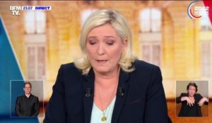 Marine Le Pen: "On est confrontés à une vraie barbarie, à un vrai ensauvagement"