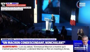 Marine Le Pen: "Je serai la présidente du respect des Français"