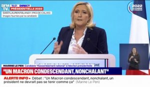 Marine Le Pen dénonce "l'anathème d''extrême droite' répété à tort et à travers"
