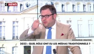 Mathieu Bock-Côté : «Quelquefois, les médias sont dans la falsification du réel, la fabrication médiatique de la réalité qui se substitue à la réalité véritable»