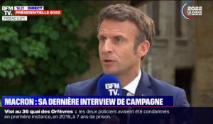 Emmanuel Macron: "On peut avoir des désaccords et se respecter"