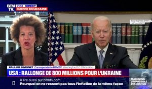 Guerre: Joe Biden débloque 800 millions de dollars supplémentaires pour l'Ukraine
