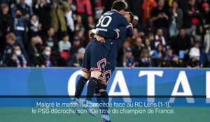 Ligue 1 - Le PSG sacré champion de France !