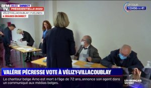 Présidentielle: Valérie Pécresse a voté à Vélizy-Villacoublay dans les Yvelines