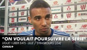 La réaction d'Alexander Djiku après la défaite à Lille - Ligue 1 Uber Eats