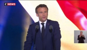 La déclaration d’Emmanuel Macron
