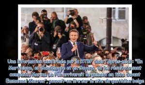 Emmanuel Macron réélu président - ces informations contradictoires qui circulaient avant 20 heures