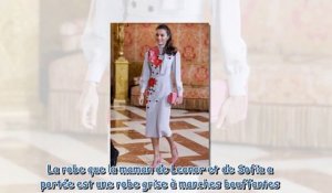 Letizia d'Espagne - cette tenue chic et atypique du créateur de sa robe de mariée recyclée avec clas