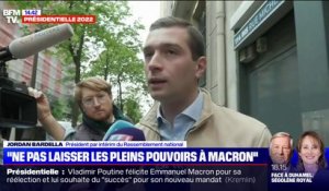 Pour Jordan Bardella, Emmanuel Macron est un "dirigeant autoritaire"