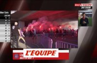 Grosse ambiance au Stadium avant Toulouse-Niort - Foot - L2