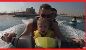 Mamans&célèbres :Martika et son mari font du jet ski avec leur fille de 2 ans et choquent les intern
