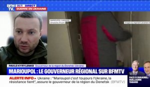 Pavlo Kyrylenko, gouverneur de la région du Donetsk, sur les civils réfugiés dans l'usine Azovstal à Marioupol: "On va les évacuer"