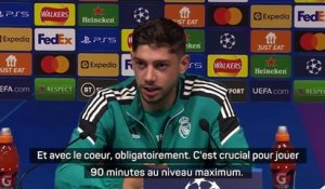 Federico Valverde : "Avec le coeur et la tête"