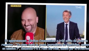 Jérôme Commandeur en roue libre - l'humoriste crée l'hilarité sur le plateau de Quotidien
