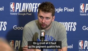 Mavericks - Doncic : "On va y croire jusqu'à la fin"