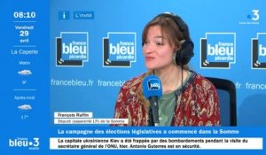 François Ruffin appelle les électeurs de la Somme à ne pas "envoyer un député playmobil Pro-Macron" à l'Assemblée