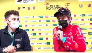 Tour de Romandie 2022 - Gino Mader, le 1er Suisse depuis 18 ans sur le podium : "C'est spécial, déroutant et plein d'émotion !"