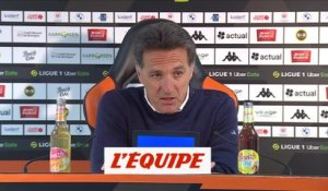 Pelissier : « Une énorme déception » - Foot - L1 - Lorient