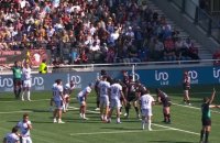 TOP 14 - Essai de Guilhem GUIRADO (MHR) - LOU Rugby - Montpellier Hérault Rugby - Saison 2021/2022