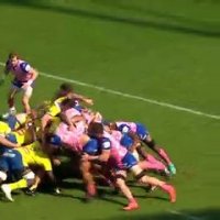 TOP 14 - Essai de Jacobus VAN TONDER (ASM) - ASM Clermont - Stade Français Paris - Saison 2021/2022