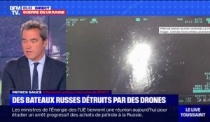 Guerre en Ukraine: des bateaux russes détruits par des drones ukrainiens en mer Noire